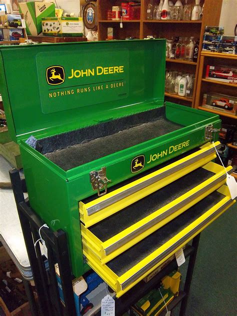 old metal john deere tool box|john deere 36 inch toolbox.